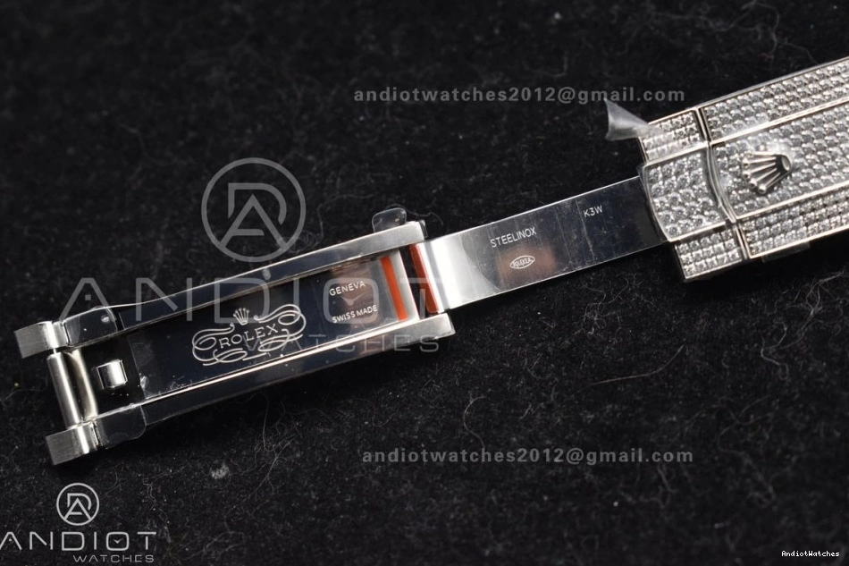 41mm ZipUp with JDF Numerical Best Diamond Date 900 Arabic DateJust Version Wheel Markers 0829